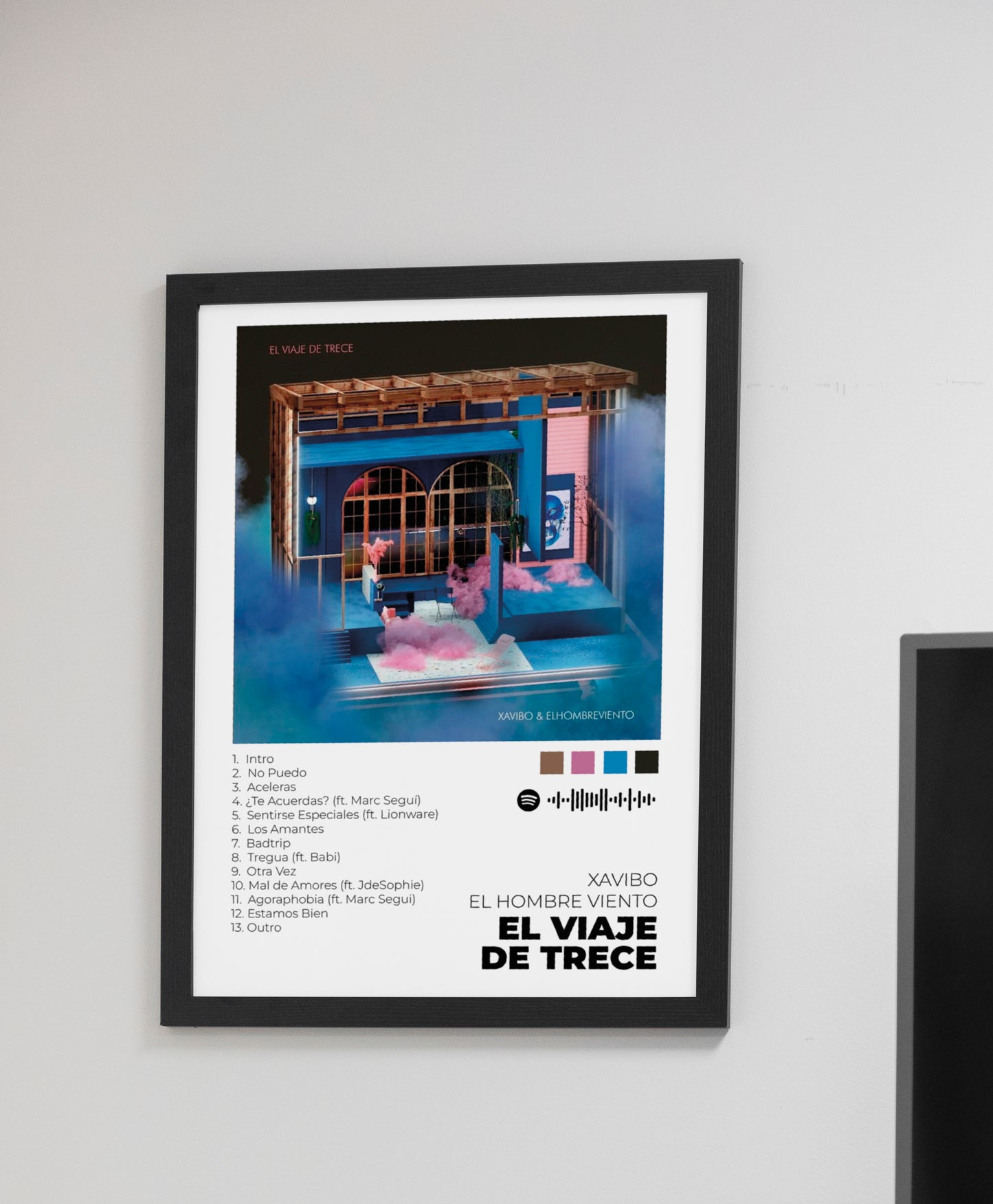 El Viaje de Trece. Xavibo, Poster.