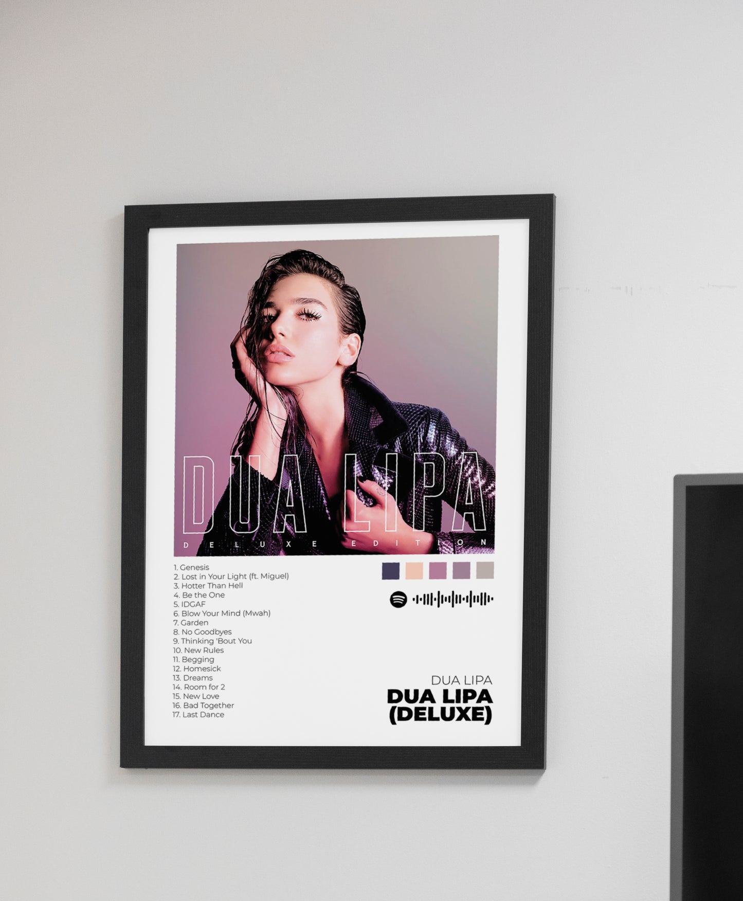 Dua Lipa (Deluxe). Dua Lipa. Poster