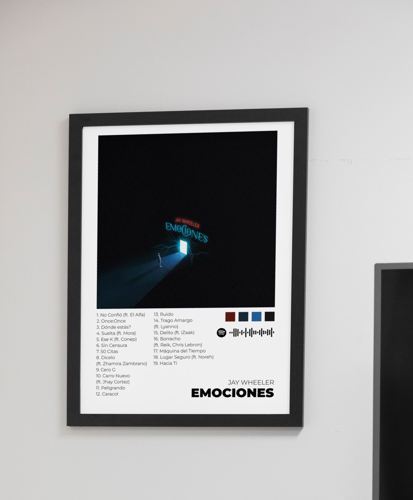 Emociones. Jay Wheeler, Poster.
