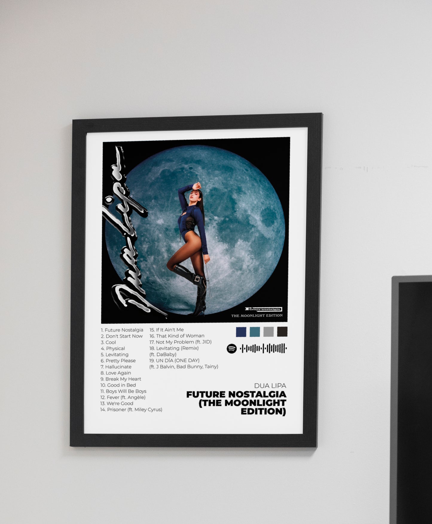 Future Nostalgia (The Moonlight Edition). Dua Lipa. Poster.