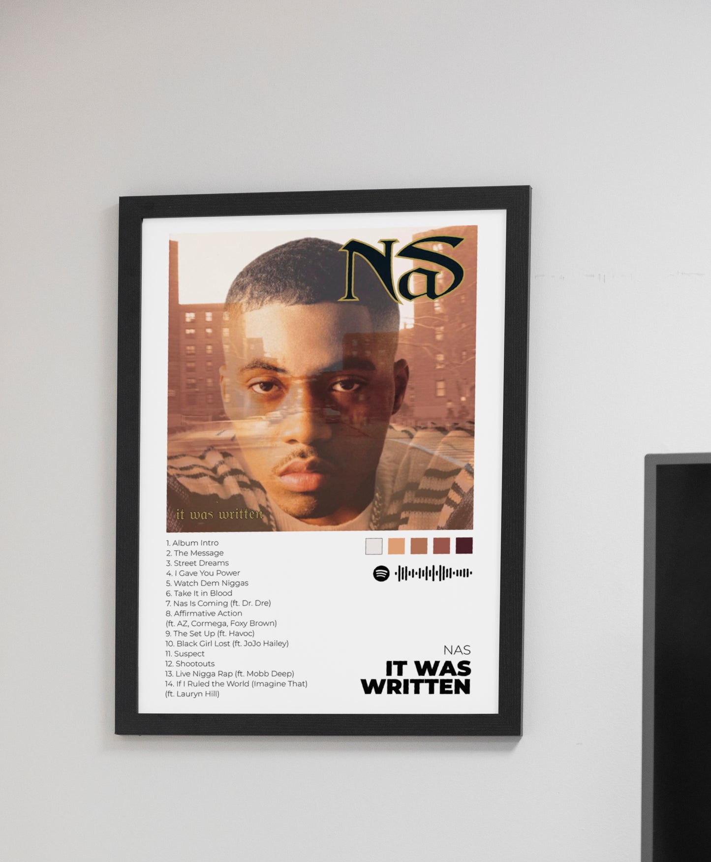 It was written. NAS. Poster.