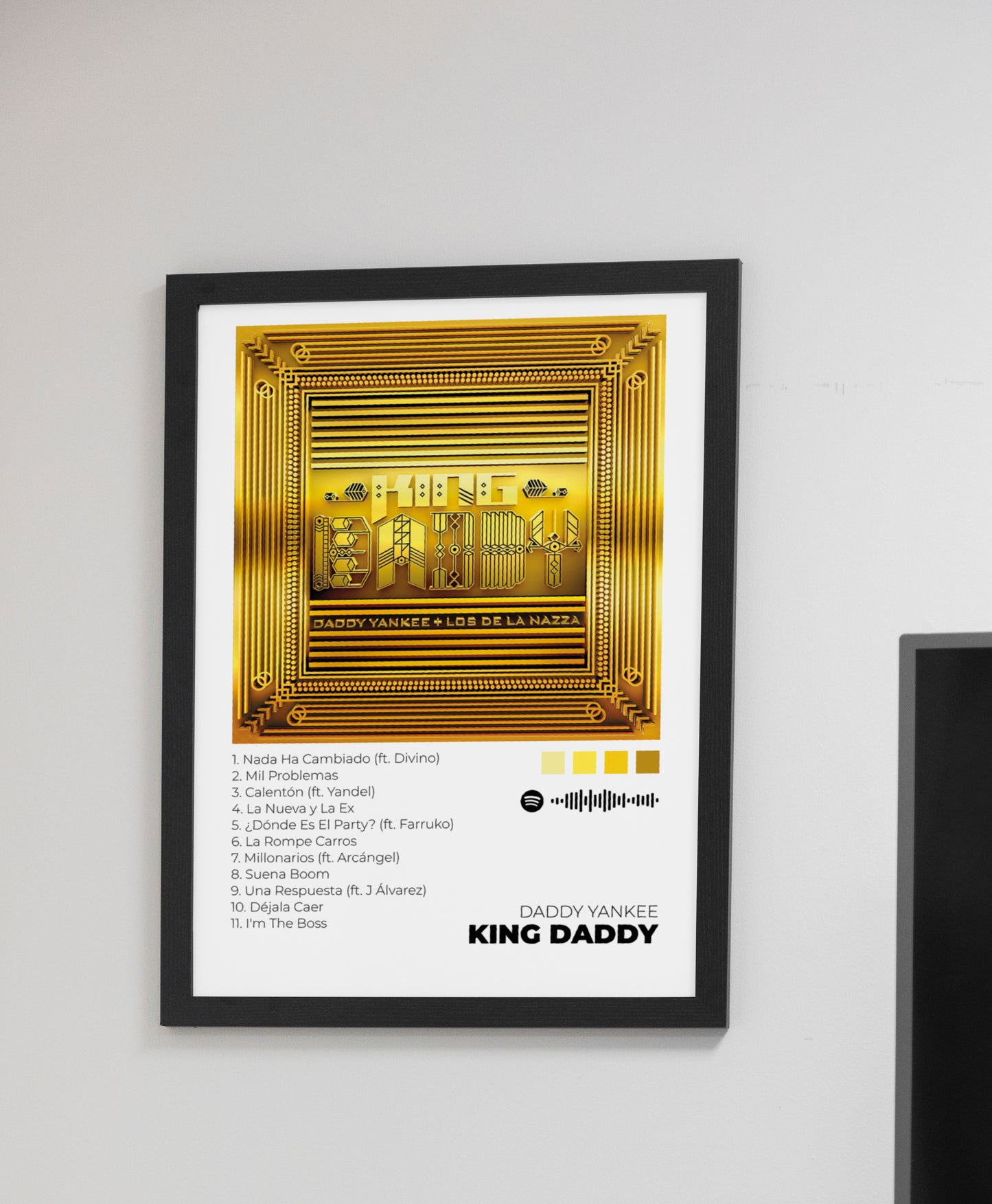King Daddy. Daddy Yankee. Poster.