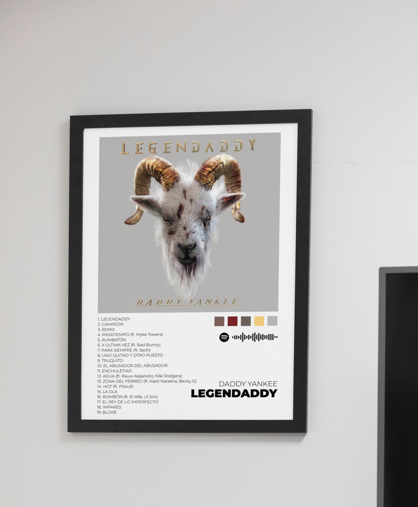 LEGENDADDY. Daddy Yankee. Poster.