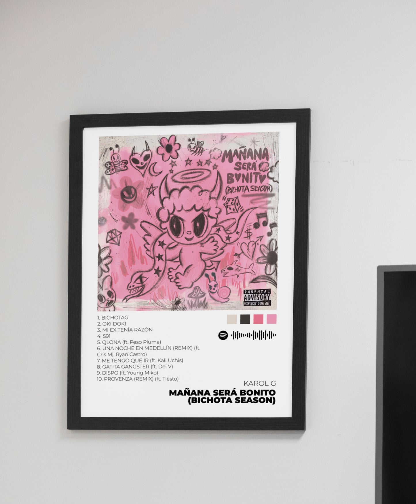 MAÑANA SERÁ BONITO (BICHOTA SEASON). Karol G. Poster.
