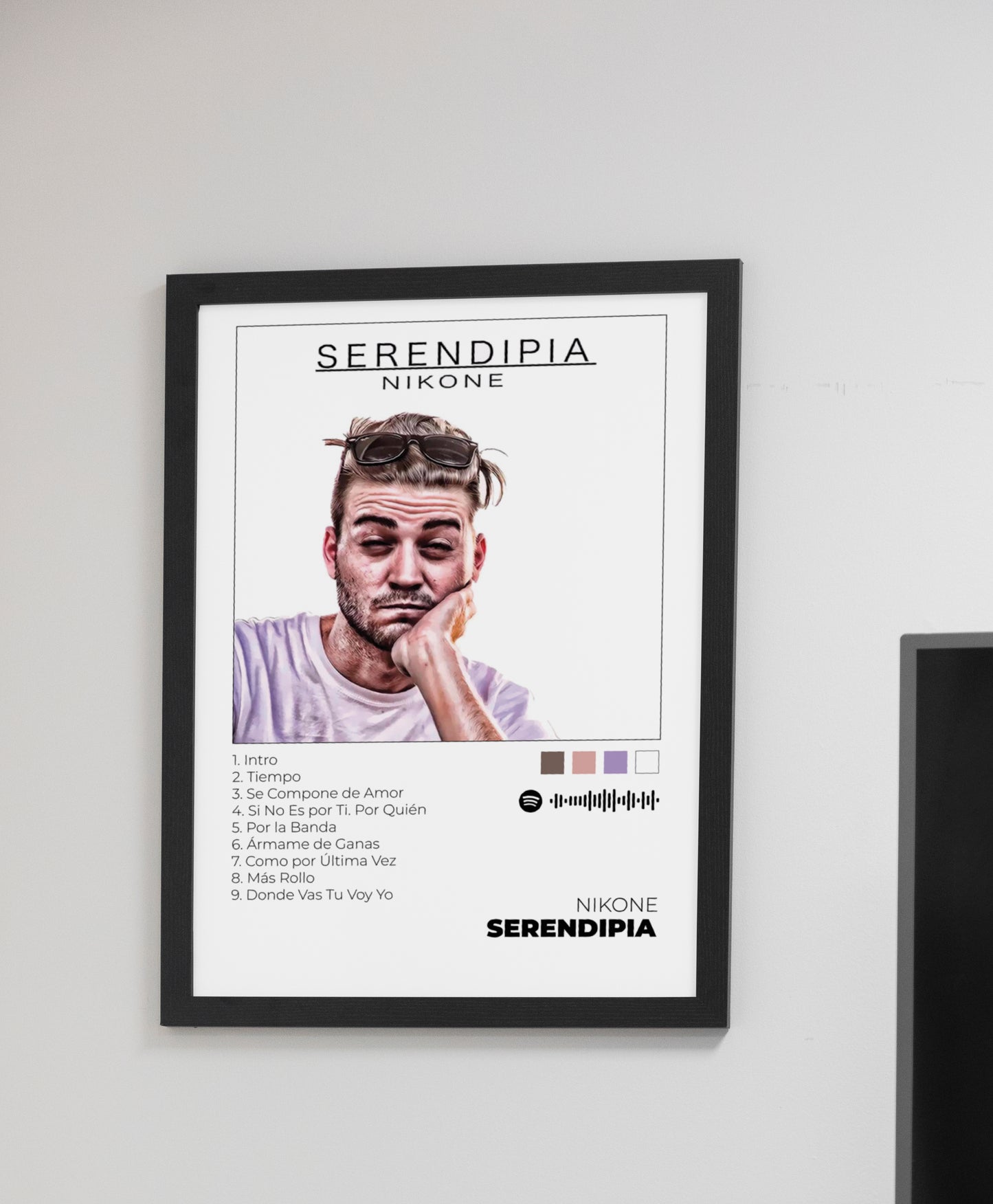 Serendipia - Poster Digital de Nikone | Music Prints