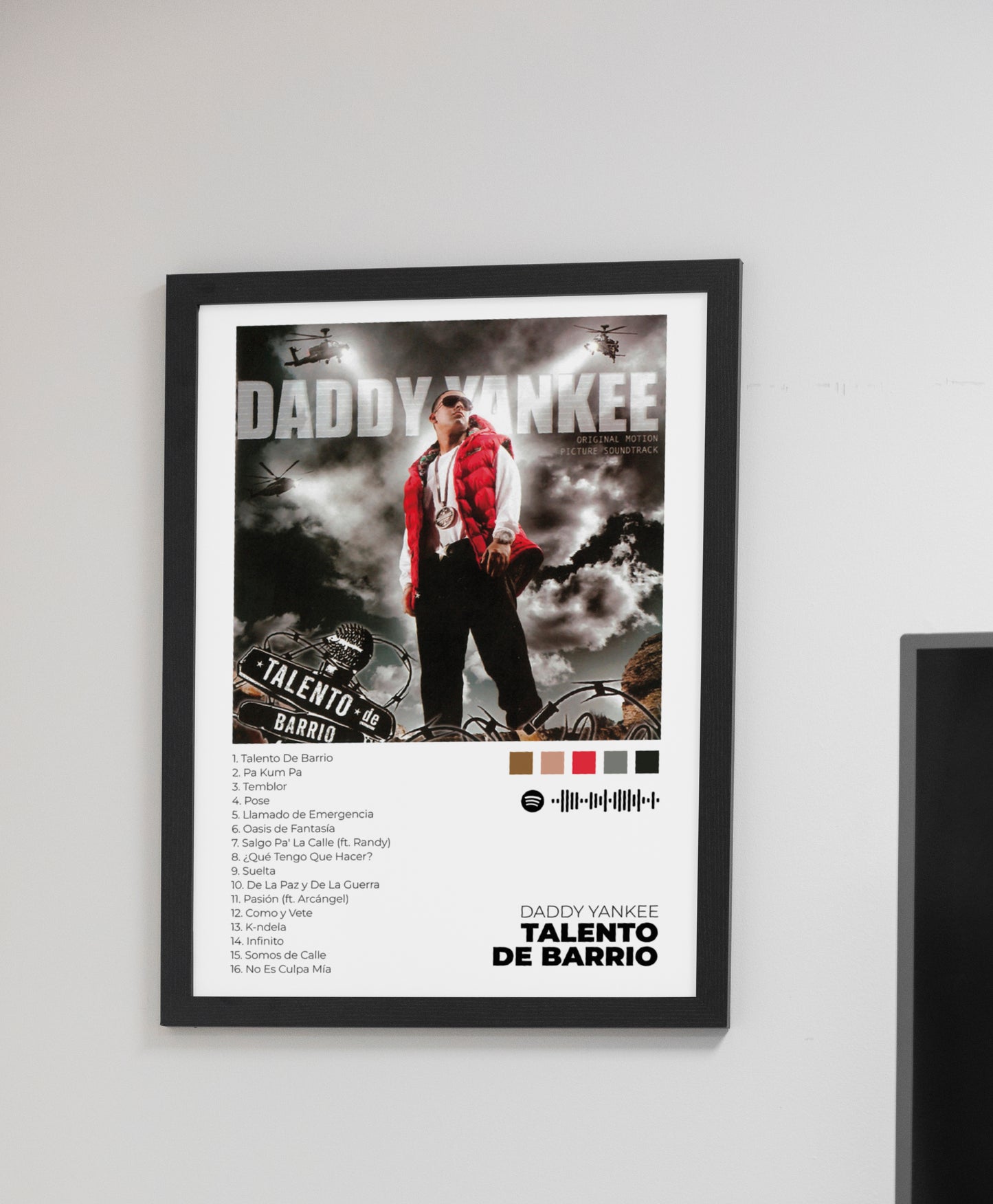 Talento de Barrio - Poster Digital de Daddy Yankee | Music Prints