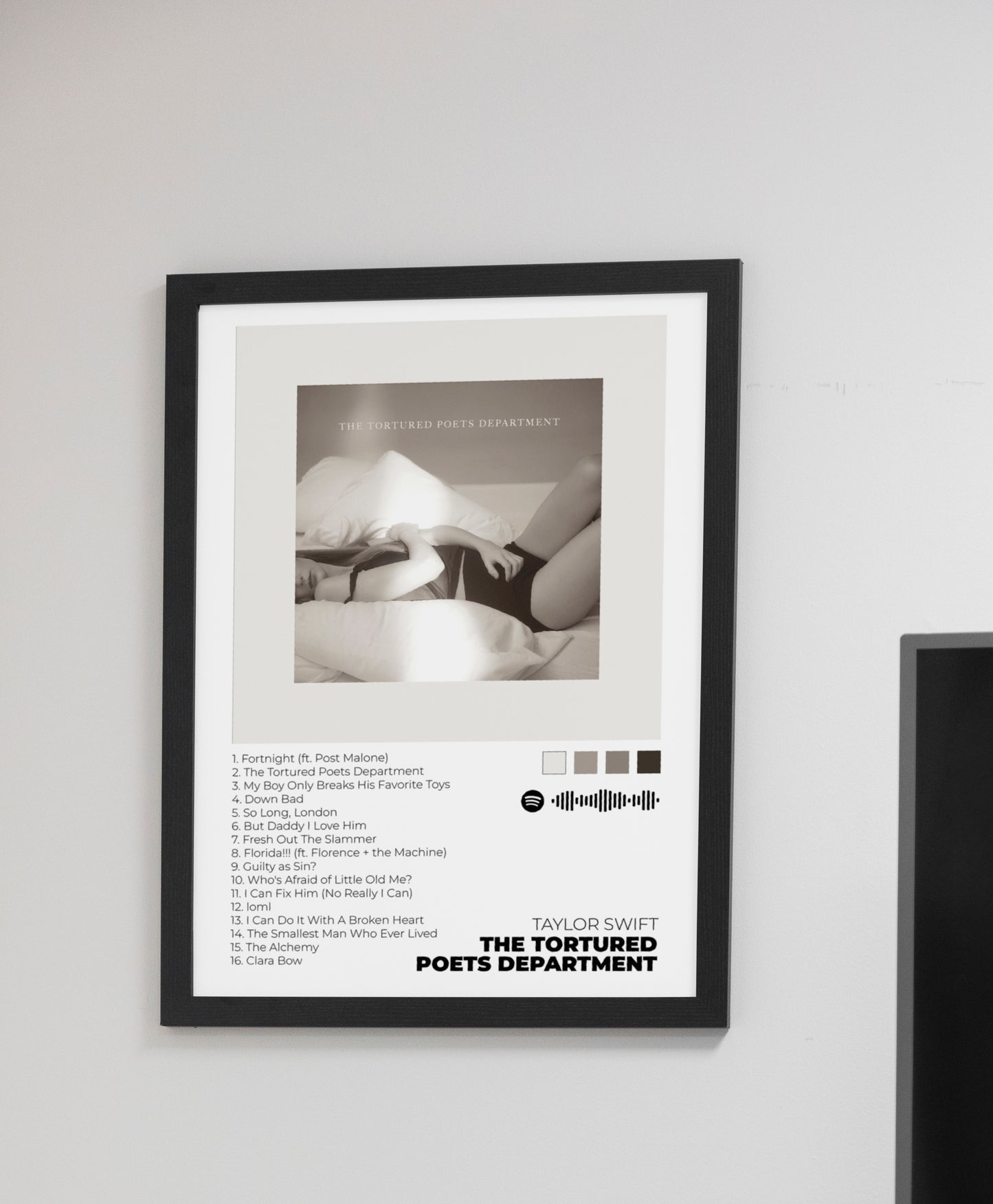 The Tortured Poets Department - Poster Digital de Taylor Swift | Music Prints