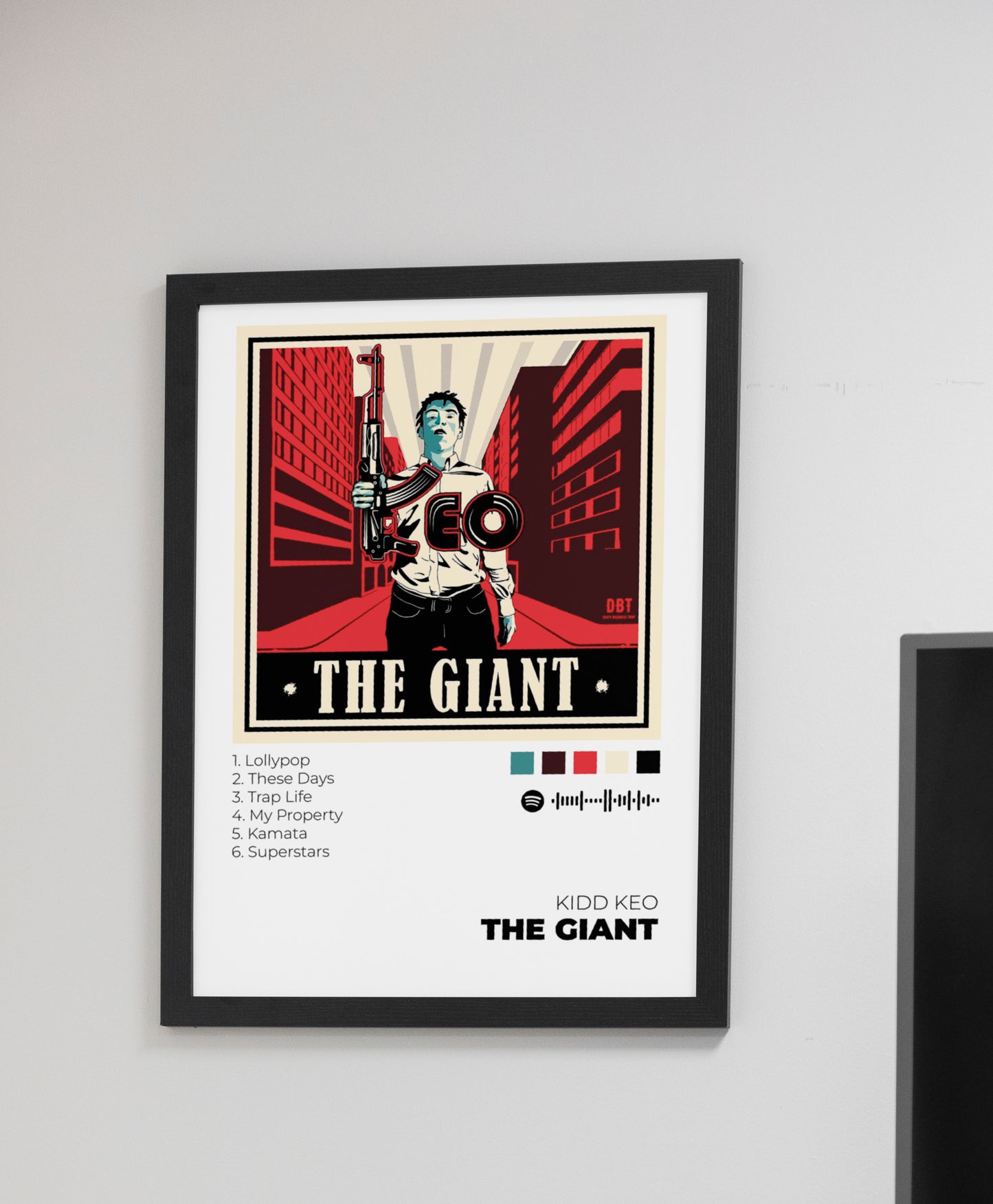 The Giant - Poster Digital de Kidd Keo | Music Prints
