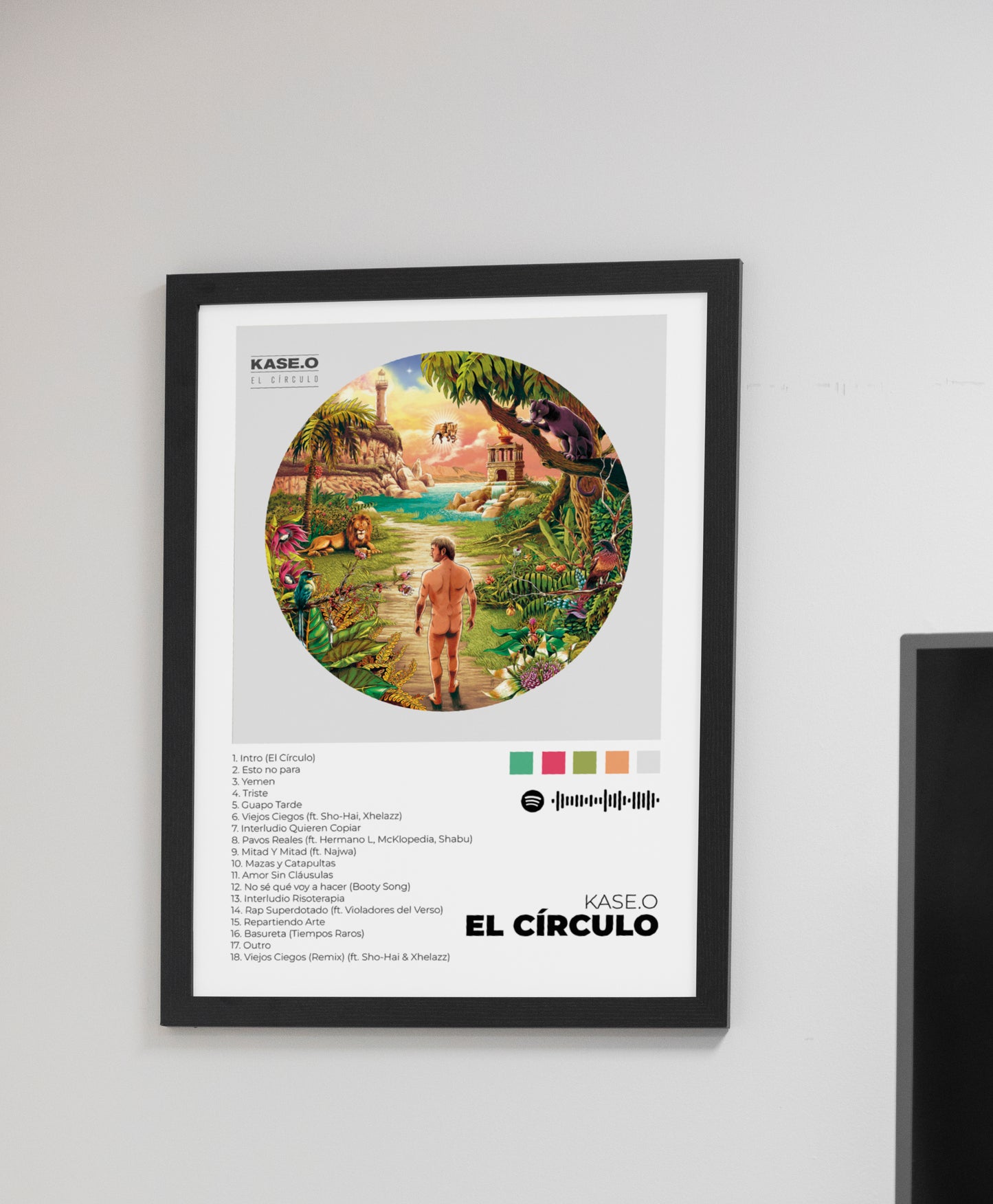 El Círculo. Kase O. Poster