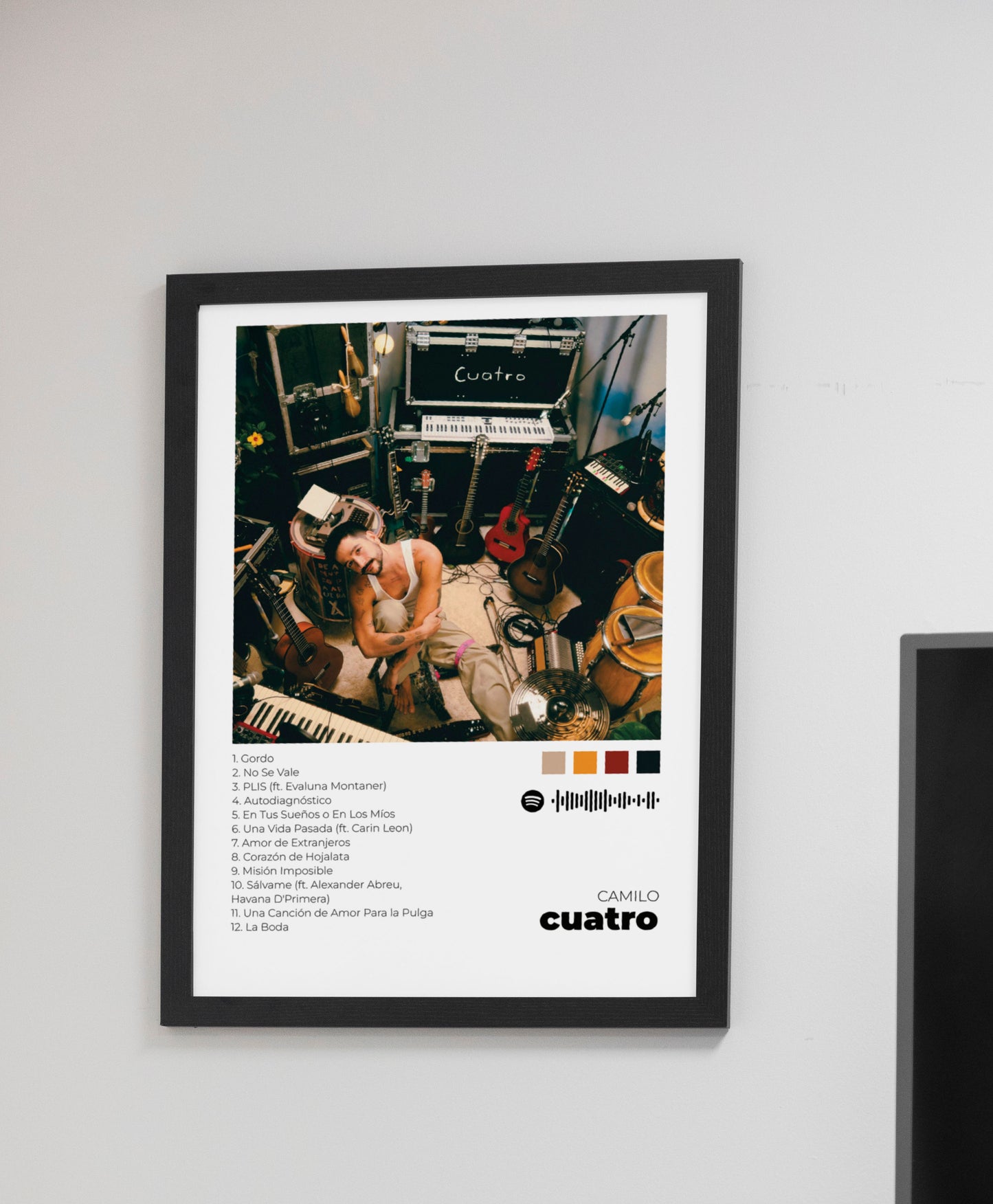 cuatro. Camilo. Poster