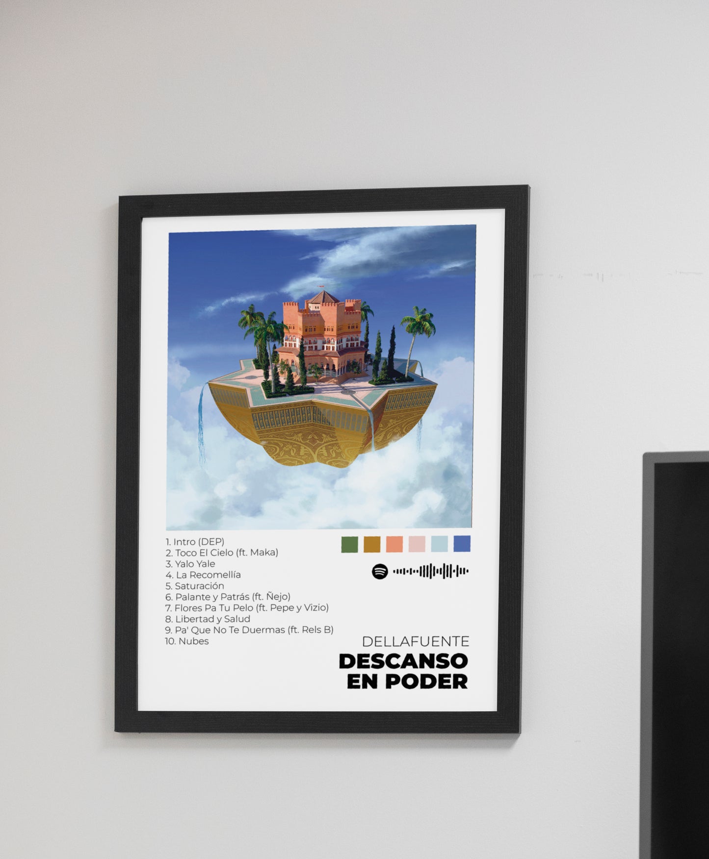 Descanso en Poder. Dellafuente. Poster