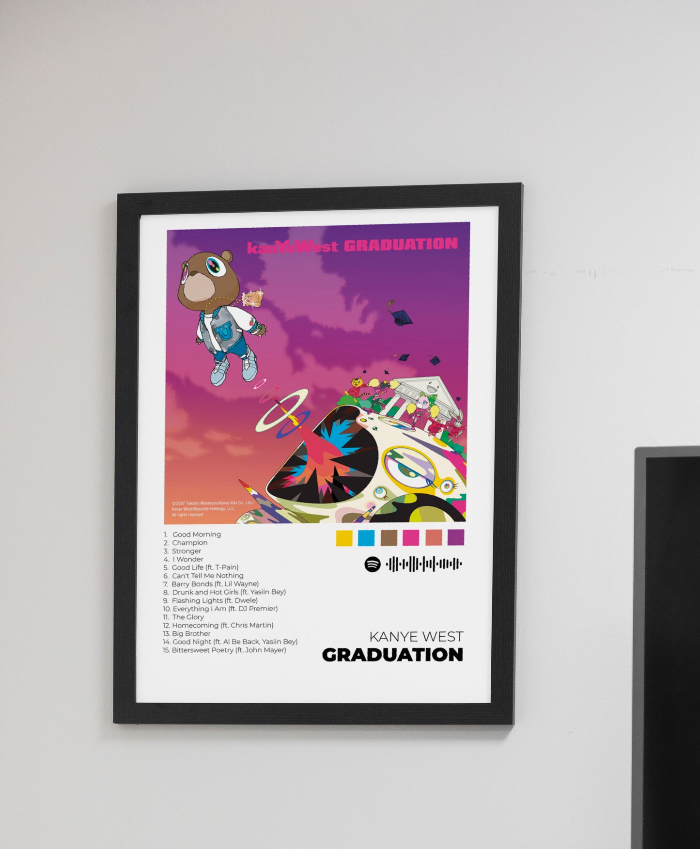 Graduation. Kanye West. Poster.