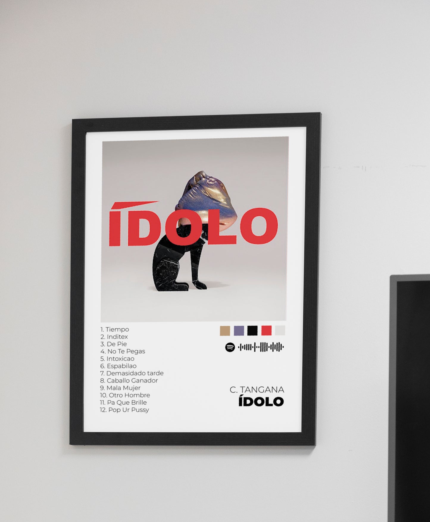 Ídolo. C. Tangana. Poster.