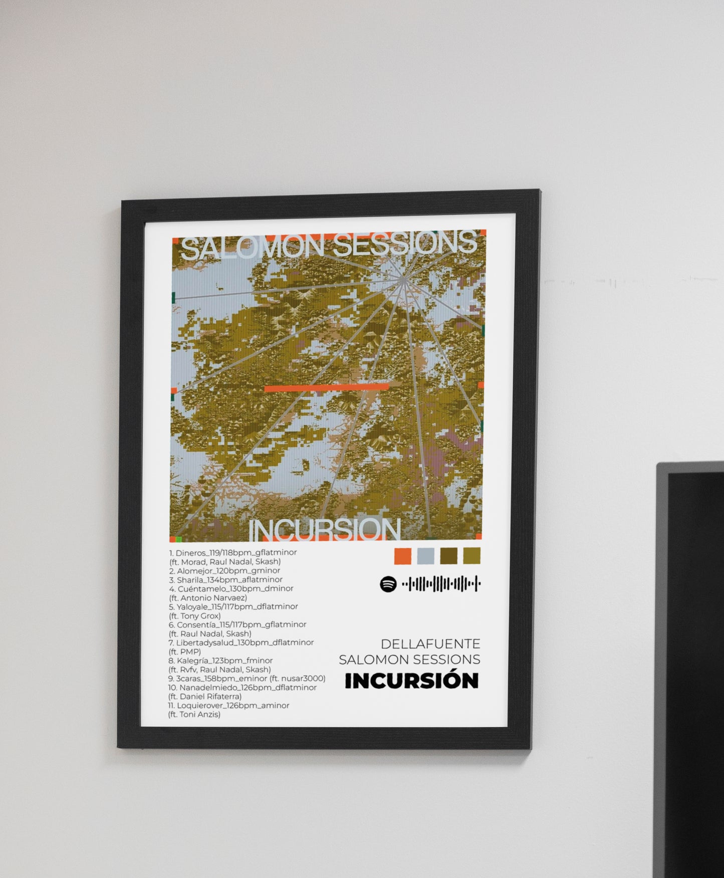 Incursión. Dellafuente. Poster.