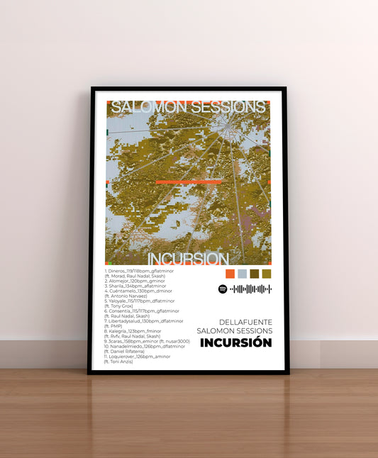 Incursión. Dellafuente. Poster.