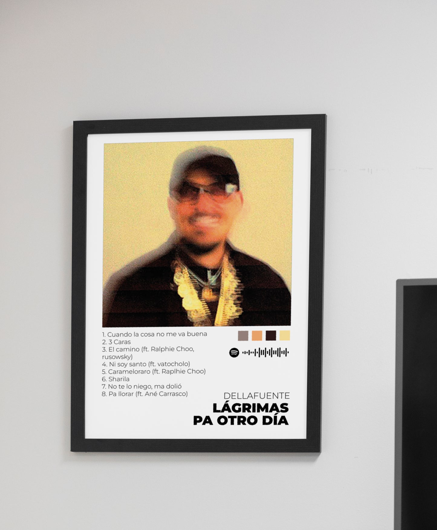 Lágrimas pa otro día. Dellafuente. Poster.