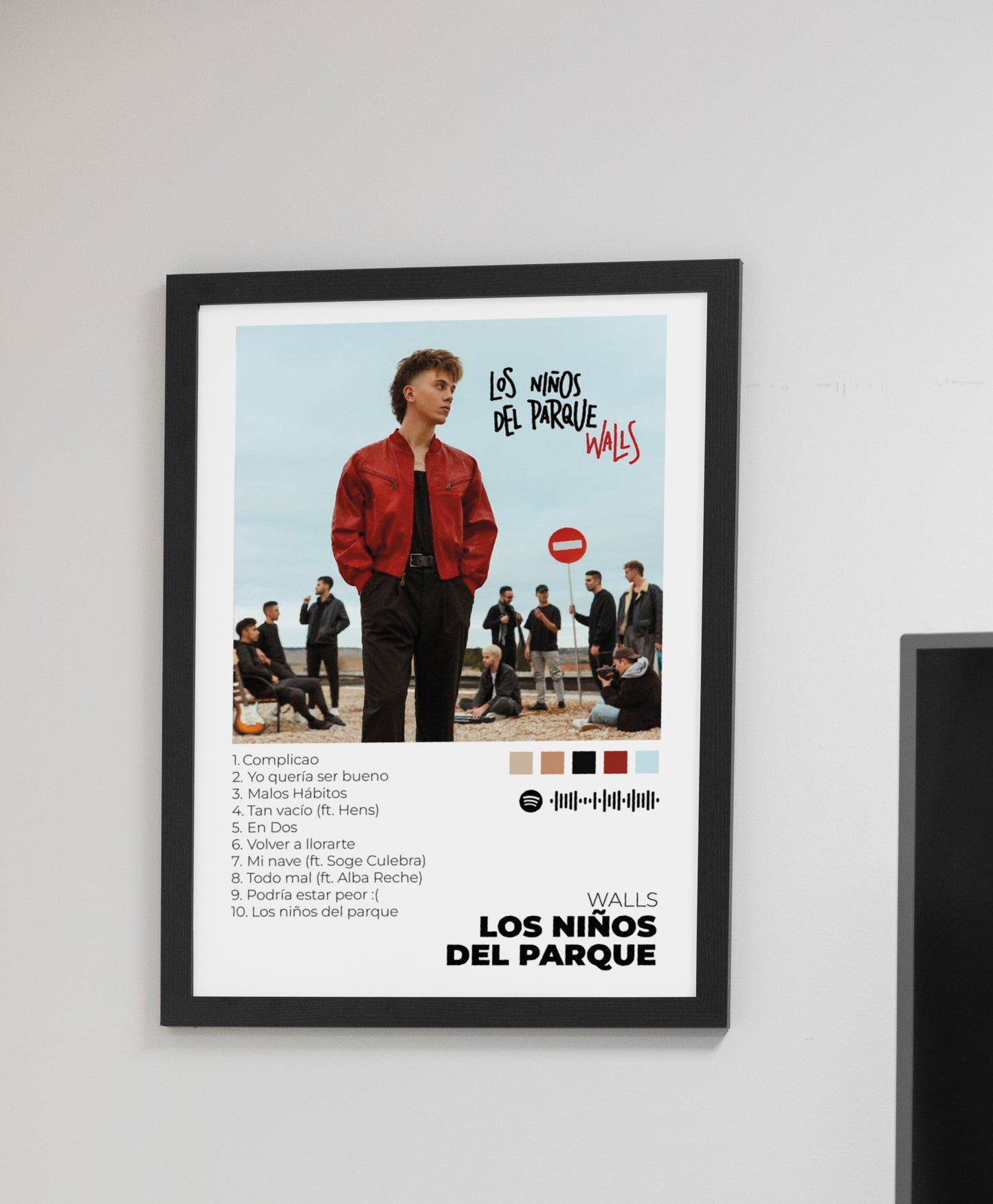 Los niños del parque. Walls. Poster.