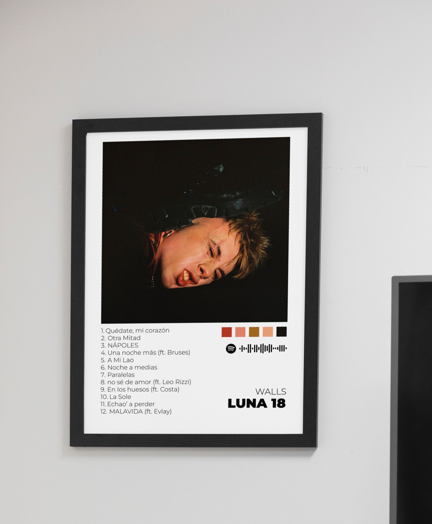 Luna 18. Walls. Poster.