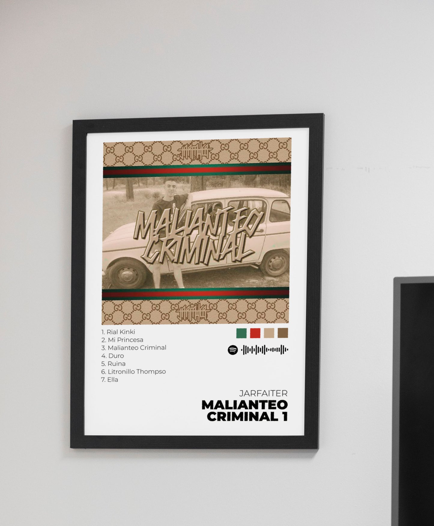 Malianteo Criminal 1 - Poster Digital de Jarfaiter | Music Prints