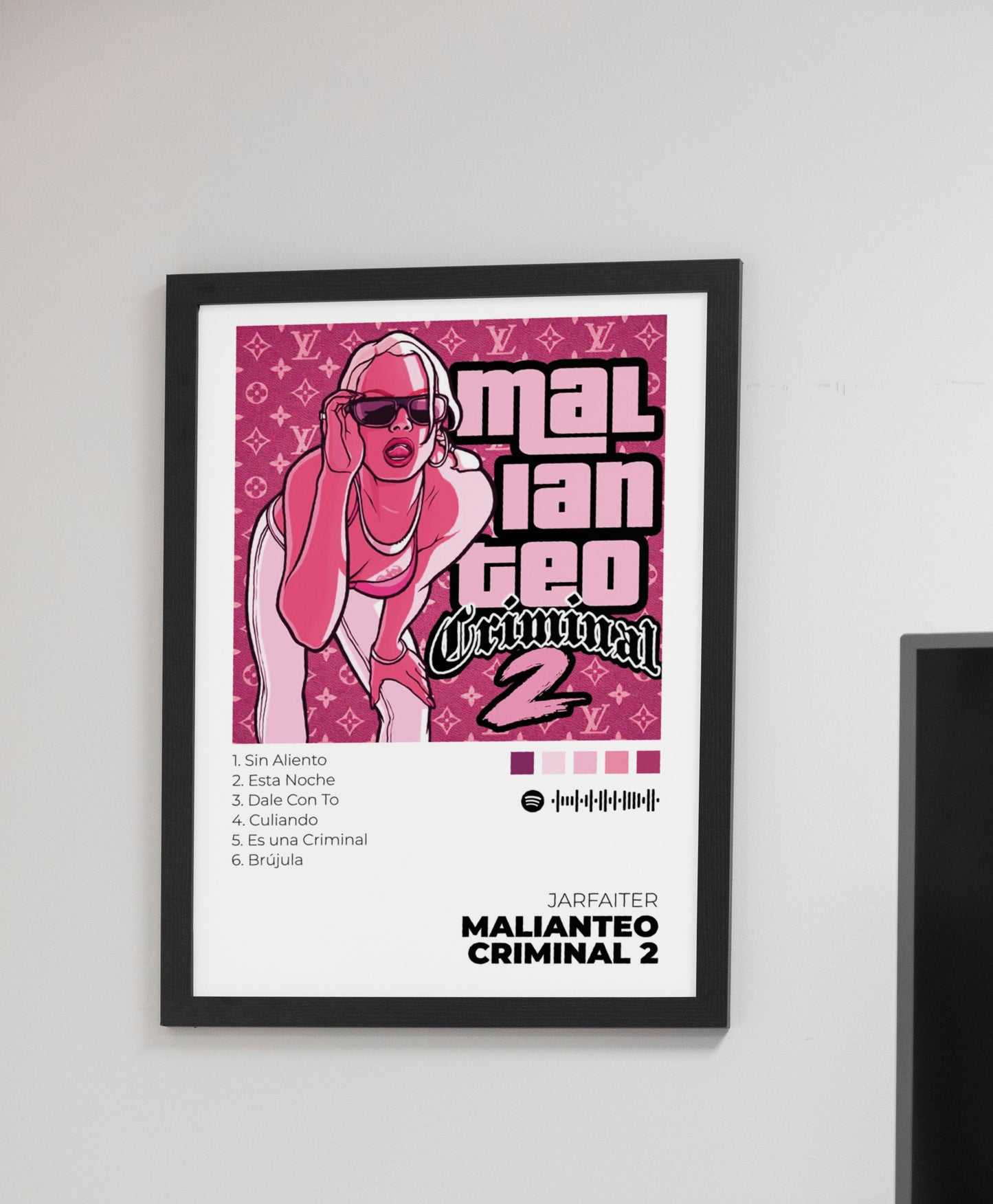 Malianteo Criminal 2 - Poster Digital de Jarfaiter | Music Prints