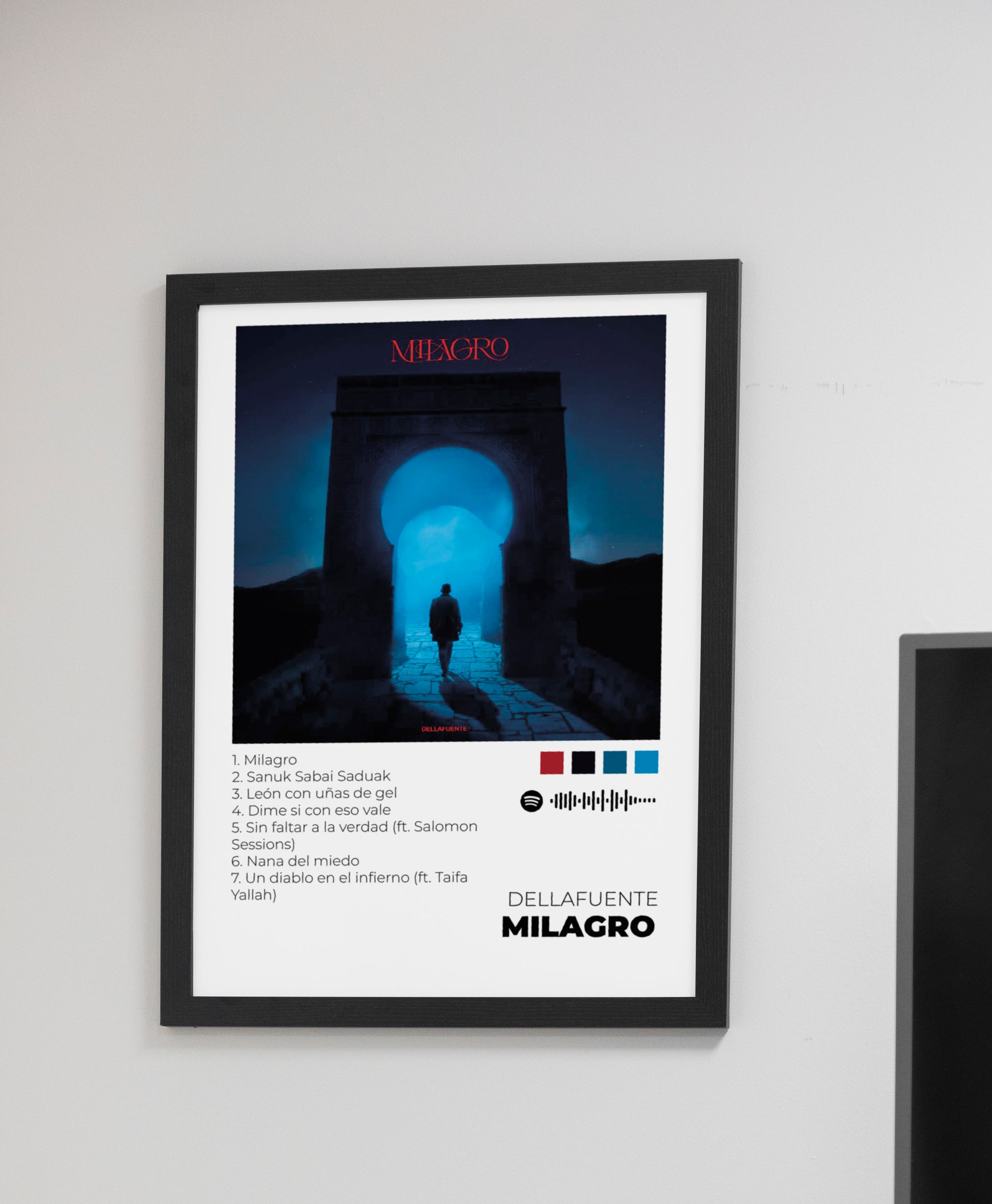 Milagro. Dellafuente. Poster.