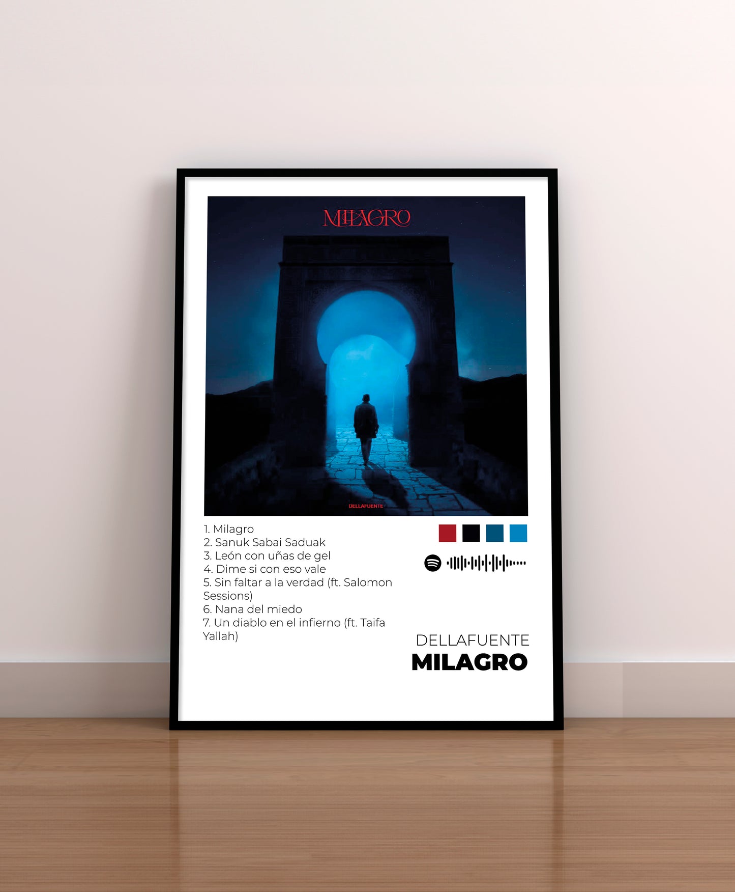 Milagro. Dellafuente. Poster.