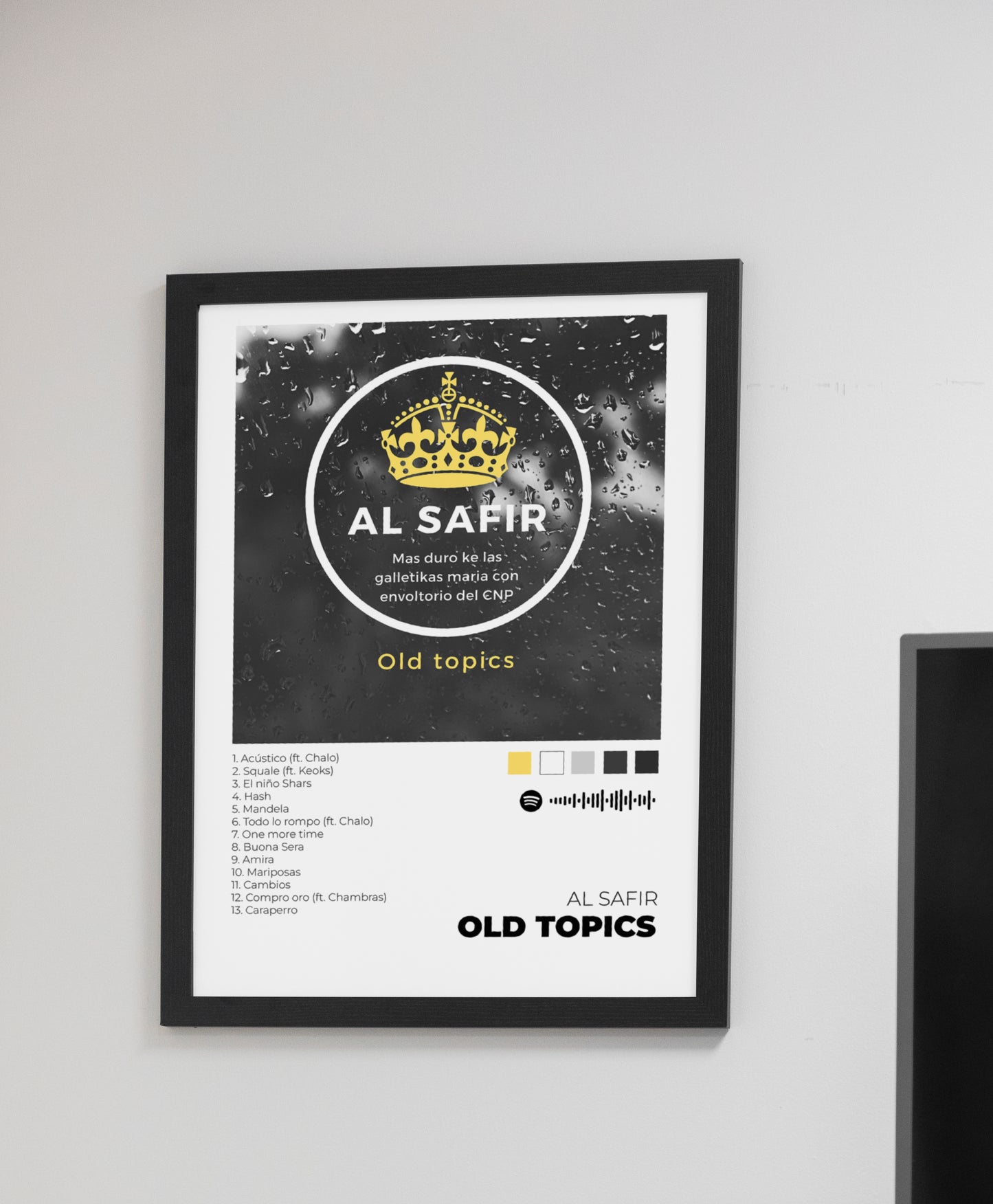 Old Topics. Al Safir. Poster.