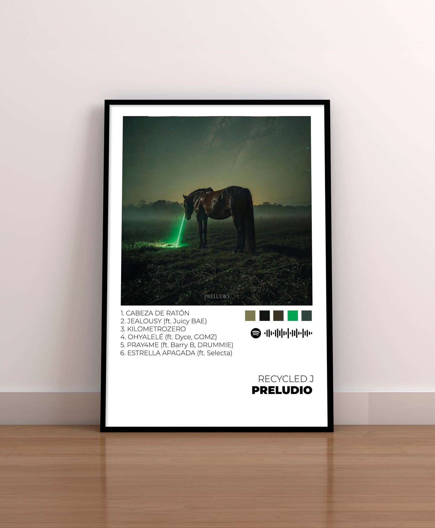 Preludio - Poster Digital de Recycled J | Music Prints