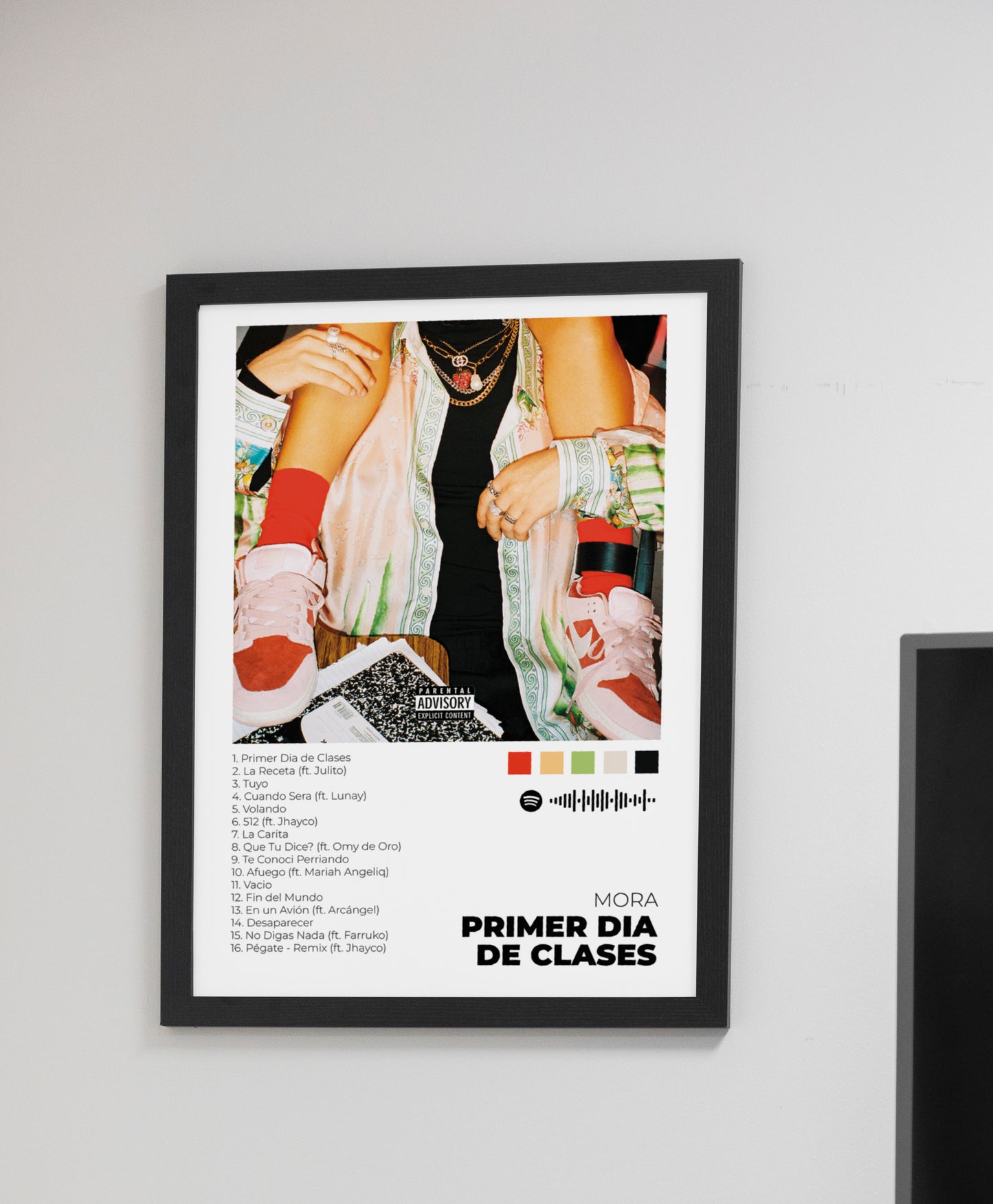 Primer Dia de Clases - Poster Digital de Mora | Music Prints