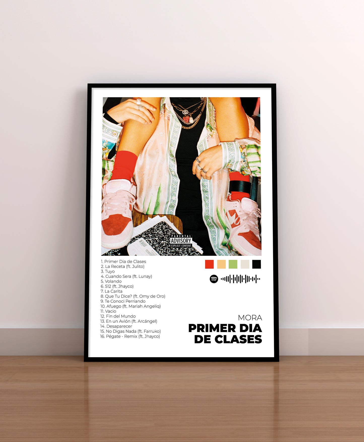 Primer Dia de Clases - Poster Digital de Mora | Music Prints