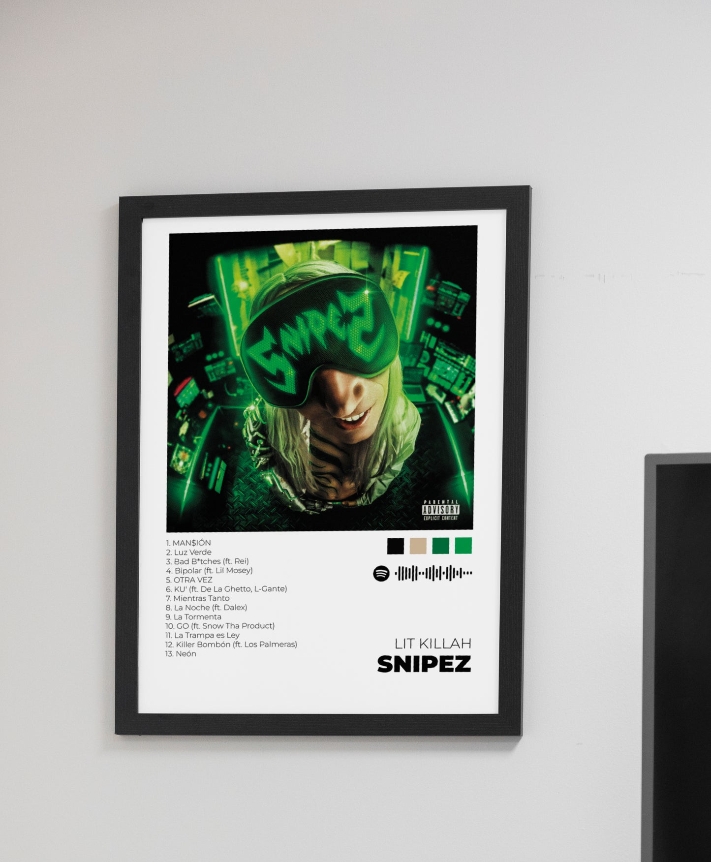 SnipeZ - Poster Digital de Lit Killah | Music Prints