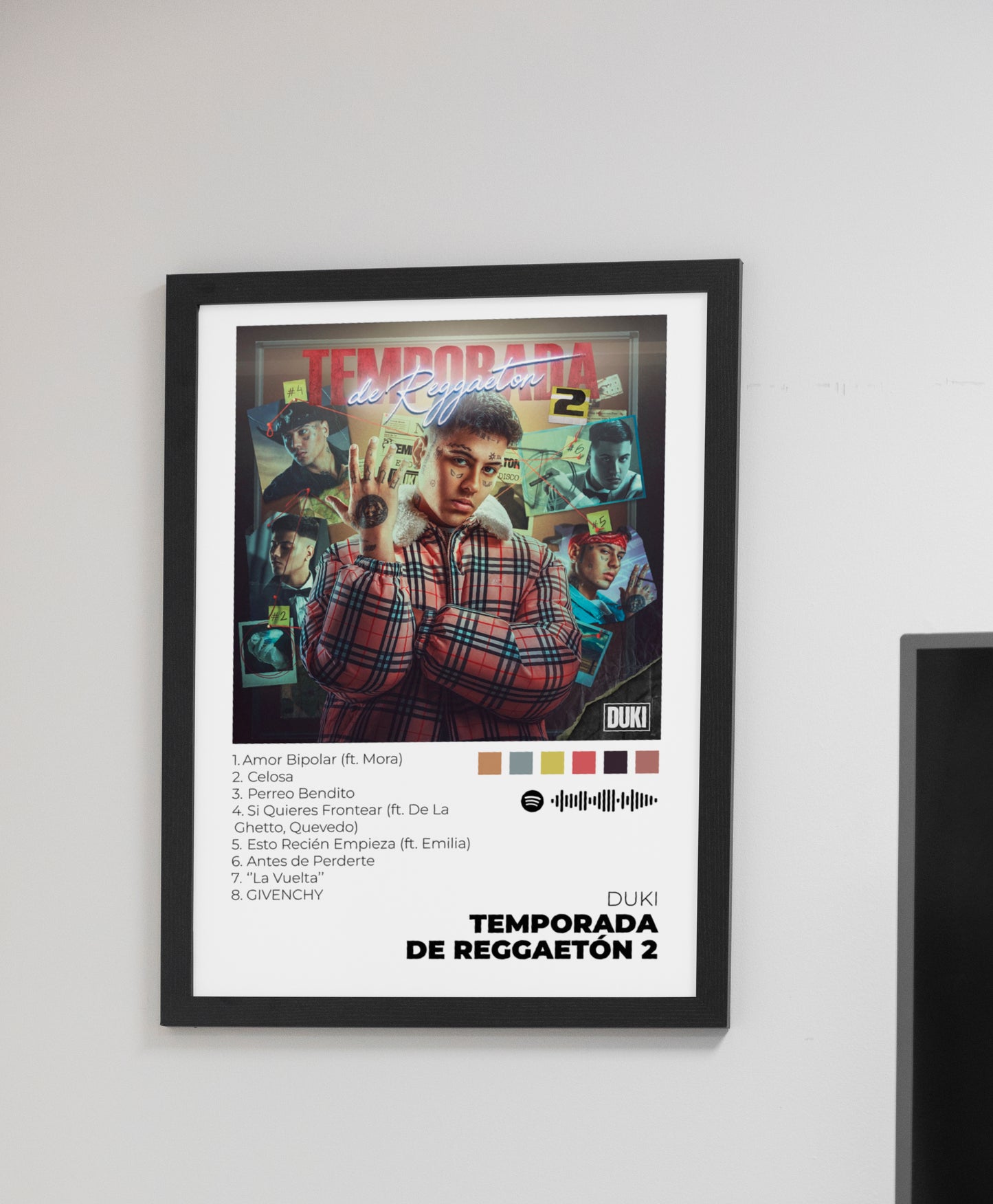 Temporada de Reggaetón 2 - Poster Digital de Duki | Music Prints