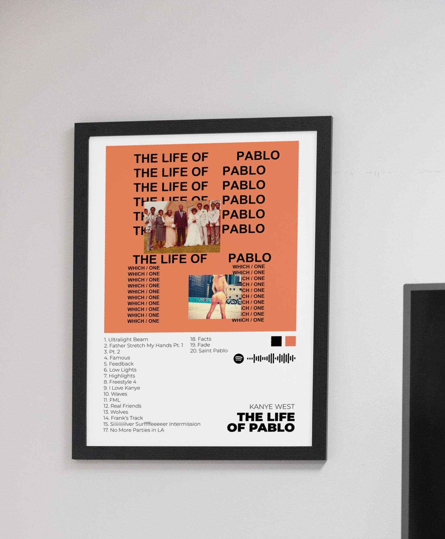 The Life of Pablo - Poster Digital de Kanye West | Music Prints