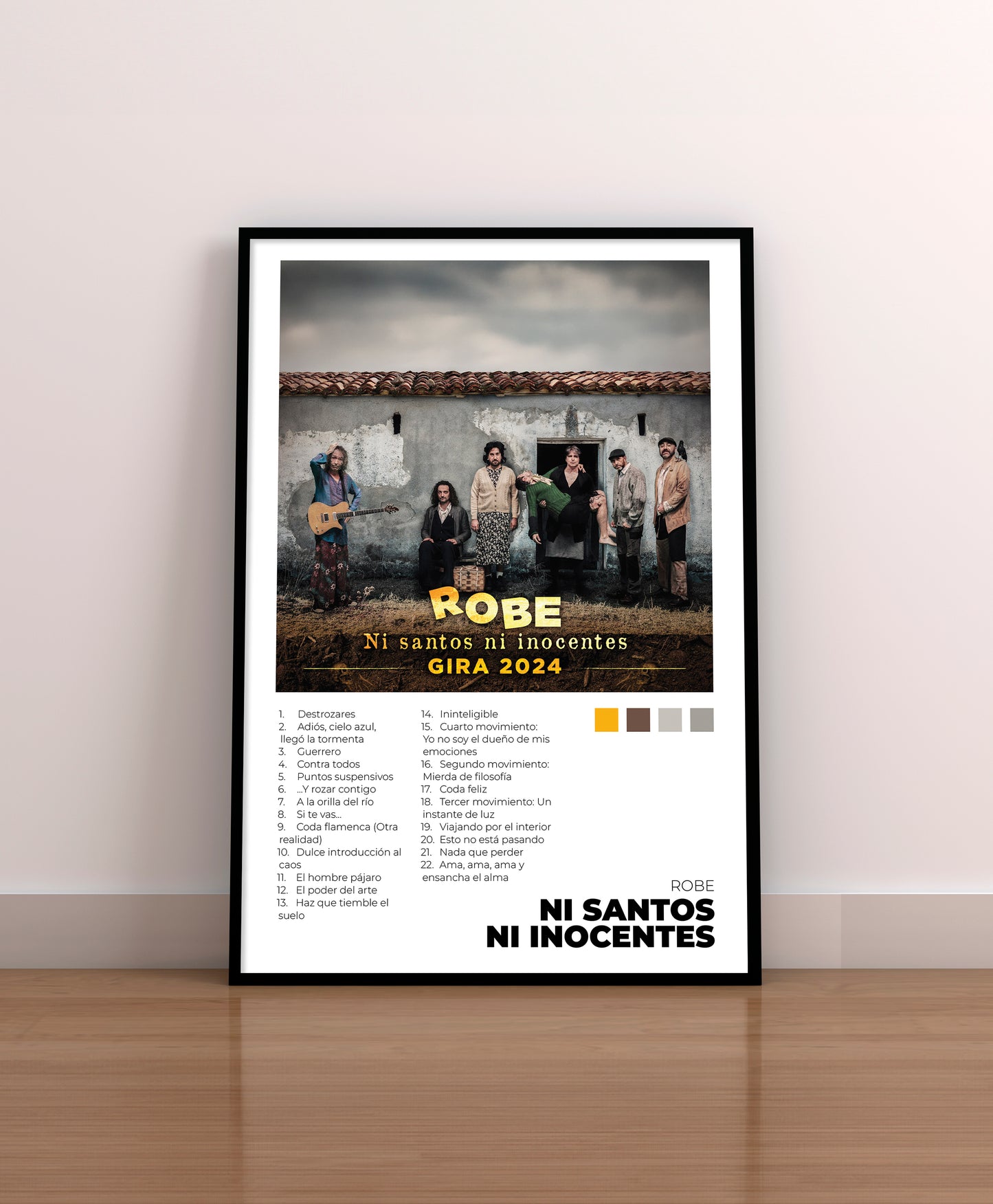 NI SANTOS NI INOCENTES. GIRA 2024