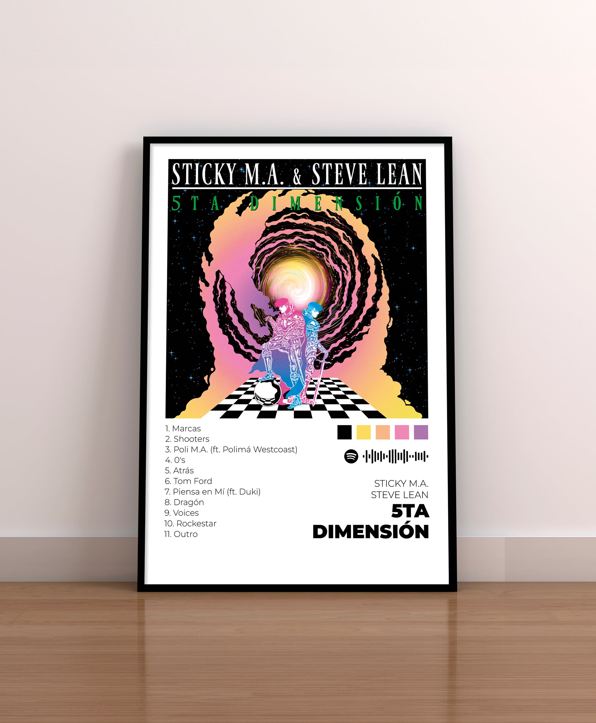 5ta Dimension. Sticky M.A. Poster