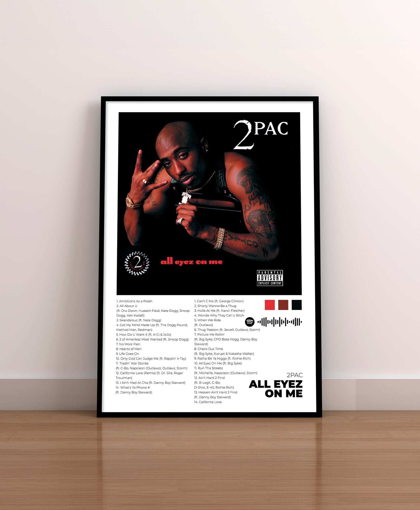 All Eyez on me. 2Pac. Tupac. Poster