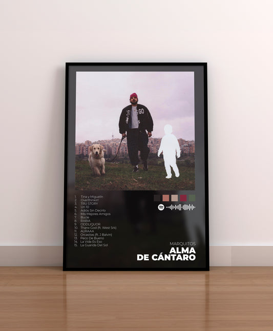 ALMA DE CÁNTARO. MARQUITOS. MARCO. LAMINA. POSTER. CUADRO. REGALO. MERCHANDISING. CD. VINILO.