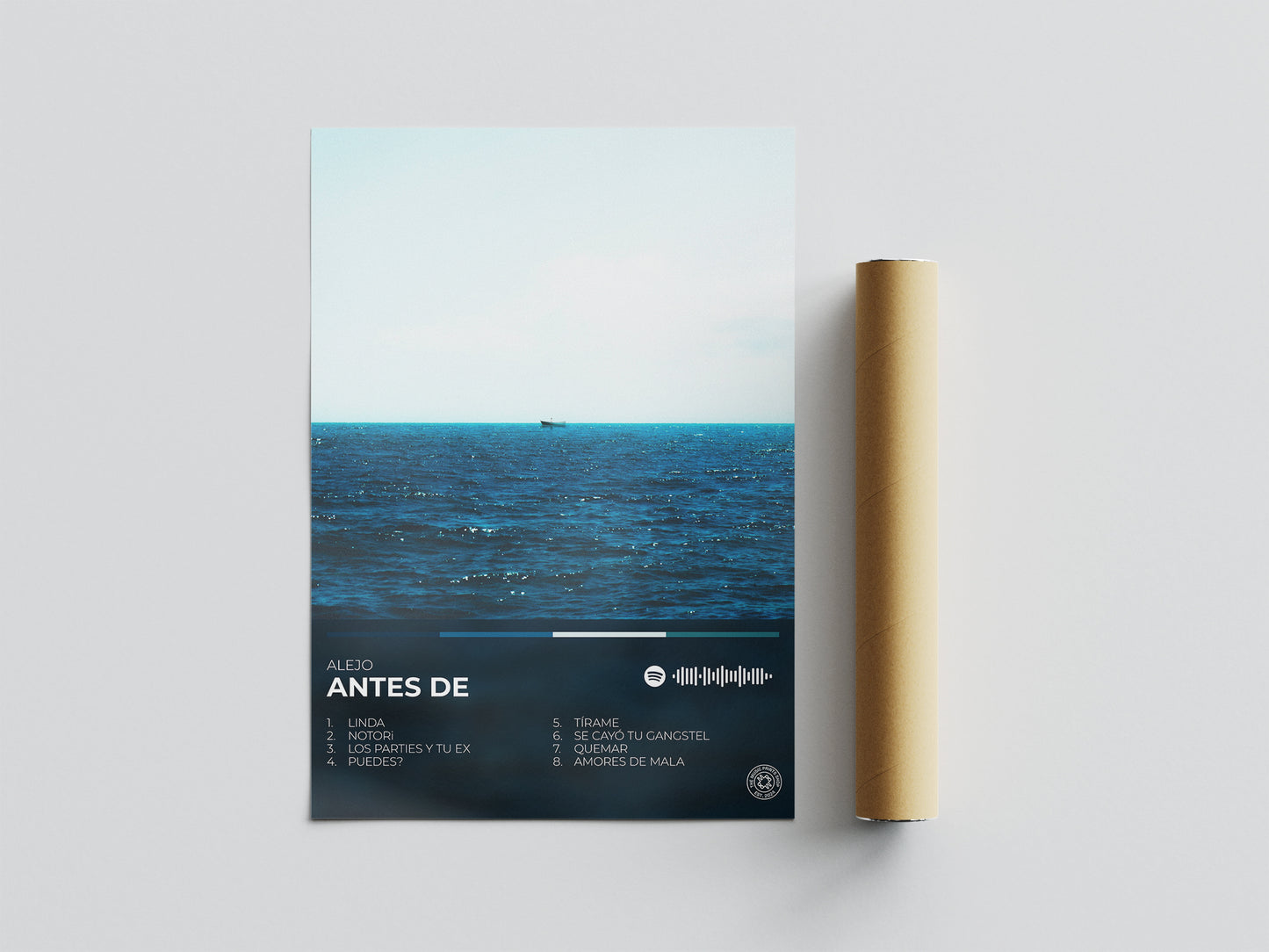 alejo. poster. antes de. lamina. regalo. merchandising. 