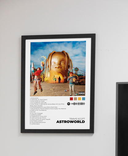 ASTROWORLD. Travis Scott. Poster