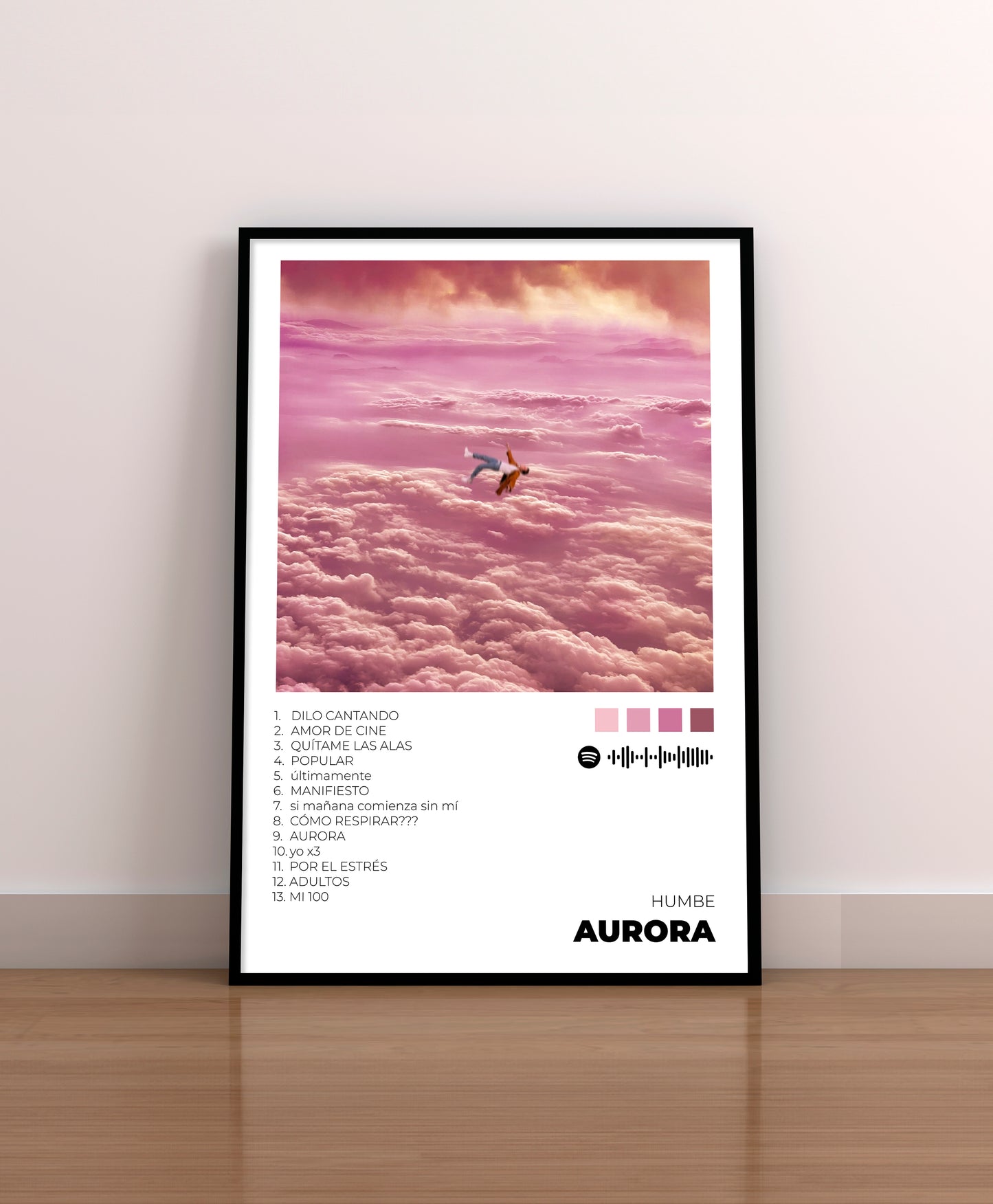 Aurora. Humbe. Poster. Regalo. Cover. Album. CD. Vinilo