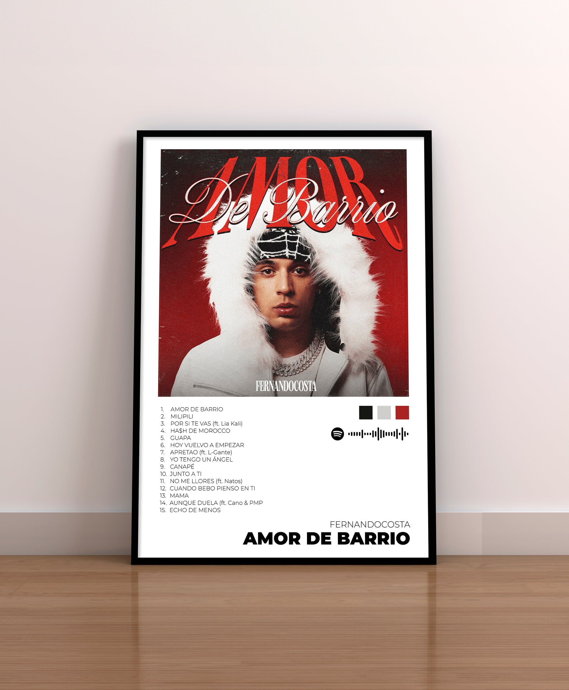 Amor de Barrio. Fernando Costa Poster