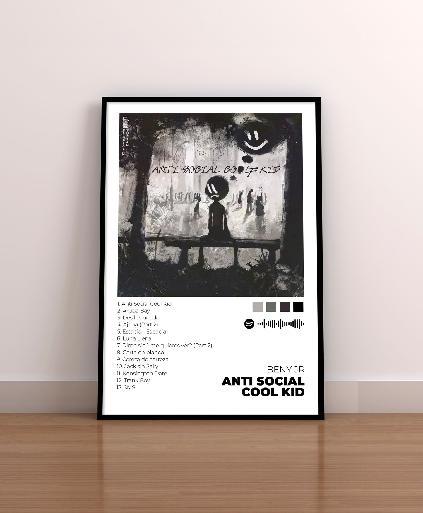 Anti Social Cool Kid. Beny Jr. Poster