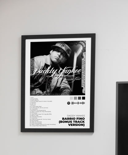 Barrio Fino (Bonus Track Version). Daddy Yankee. Poster