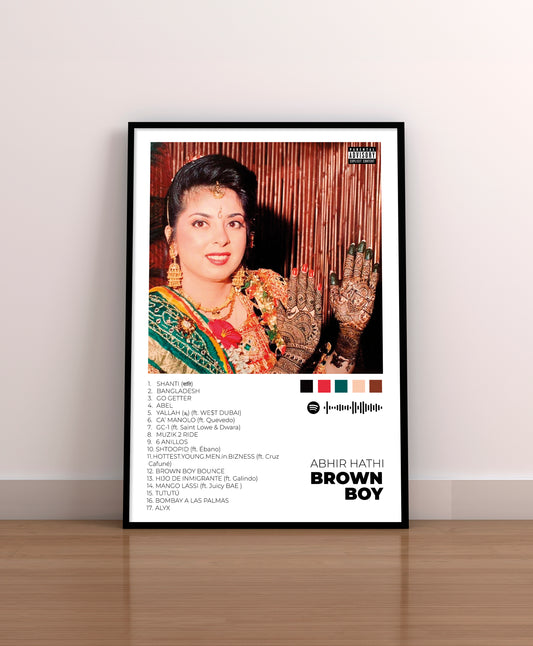 Brown Boy. Abhir. Poster