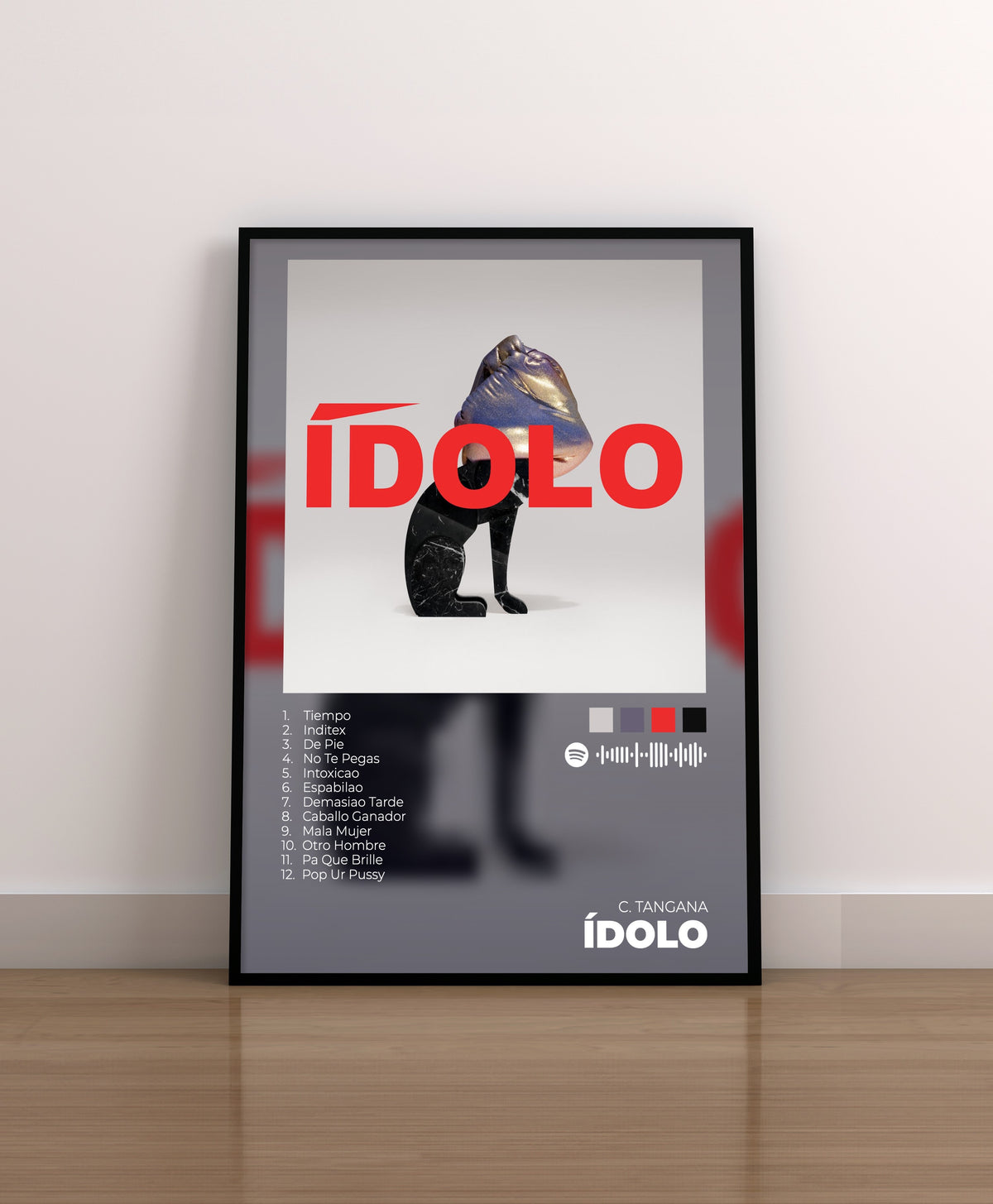 Ídolo. C. Tangana. Poster. Regalo. Vinilo. Cover. Portada. Lamina. Poster.