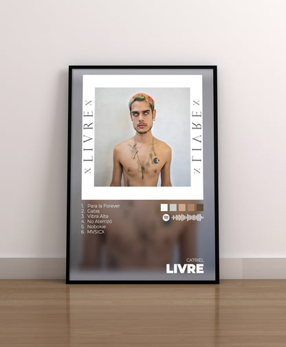 CA7RIEL. LIVRE. POSTER. LAMINA. CUADRO. REGALO. MERCHANDISING. BARATO. CD. VINILO.