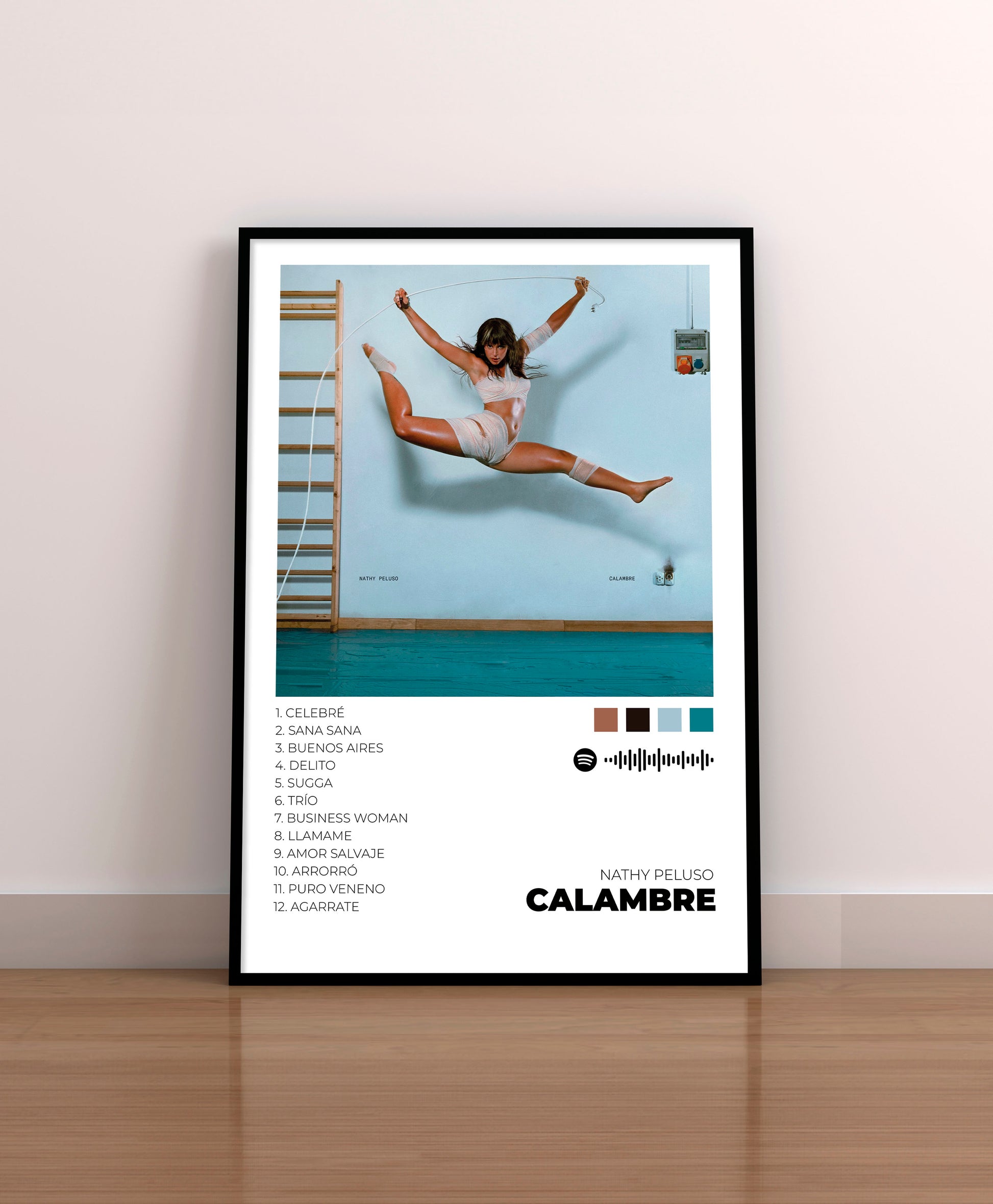 Calambre. Nathy Peluso. Poster