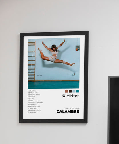 Calambre. Nathy Peluso. Poster