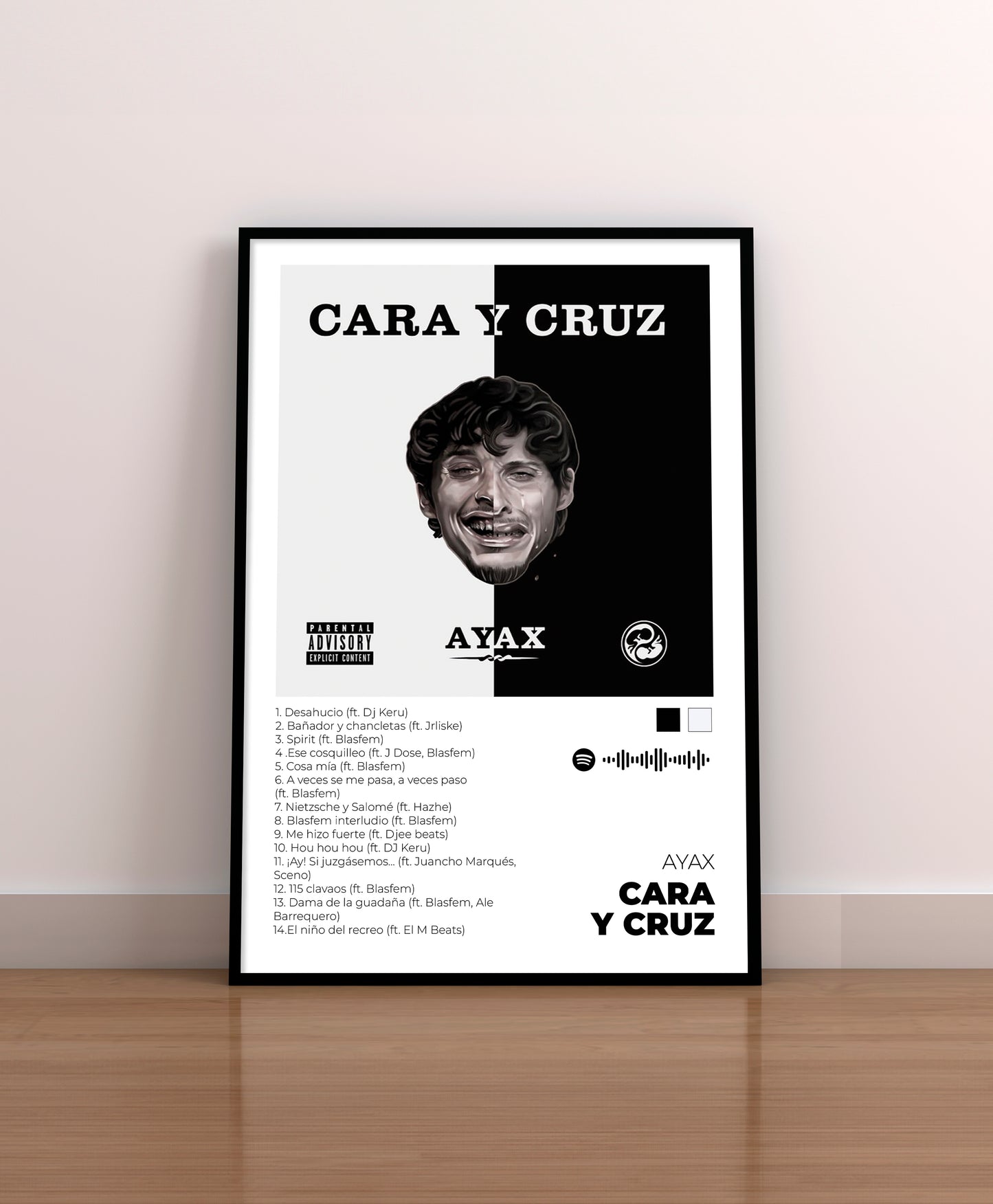 Cara y Cruz. Ayax. Poster