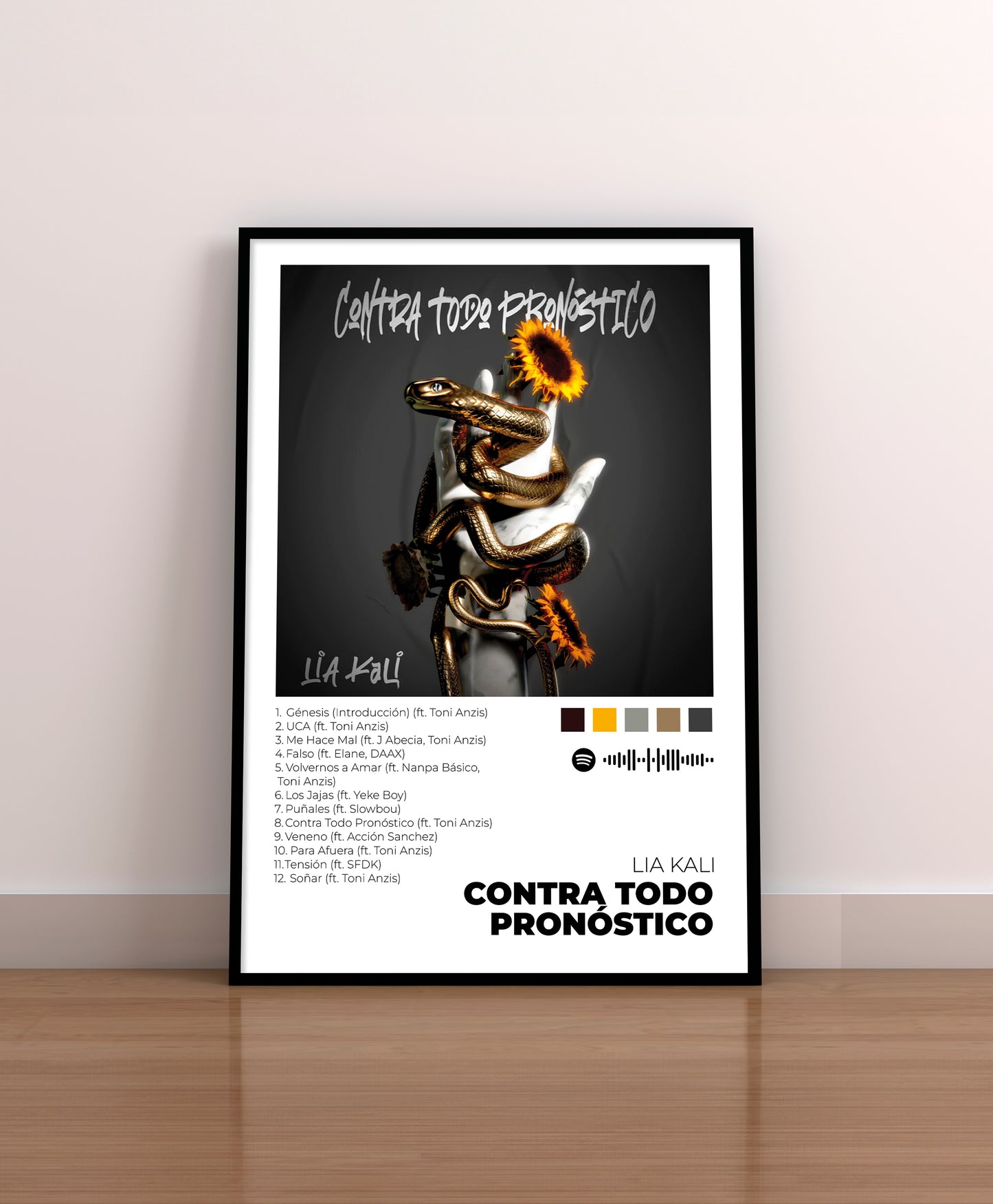 Contra todo pronóstico. Lia Kali. Poster